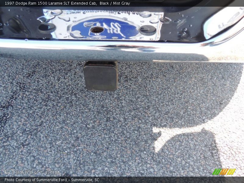 Black / Mist Gray 1997 Dodge Ram 1500 Laramie SLT Extended Cab