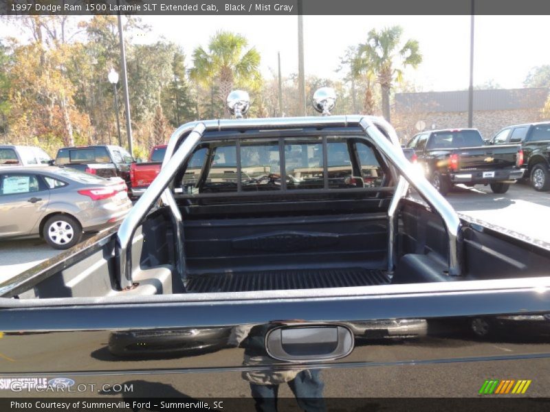 Black / Mist Gray 1997 Dodge Ram 1500 Laramie SLT Extended Cab