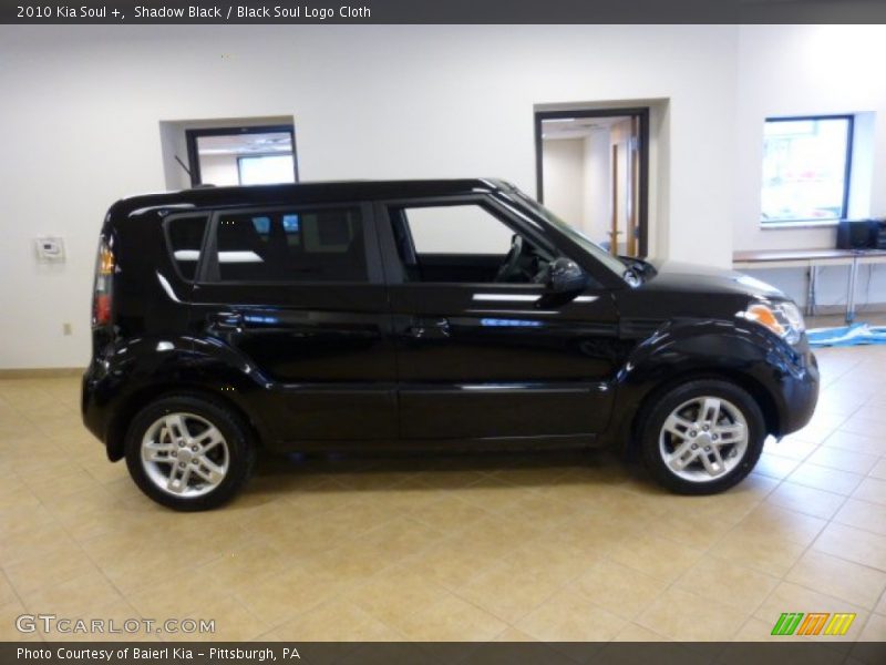 Shadow Black / Black Soul Logo Cloth 2010 Kia Soul +