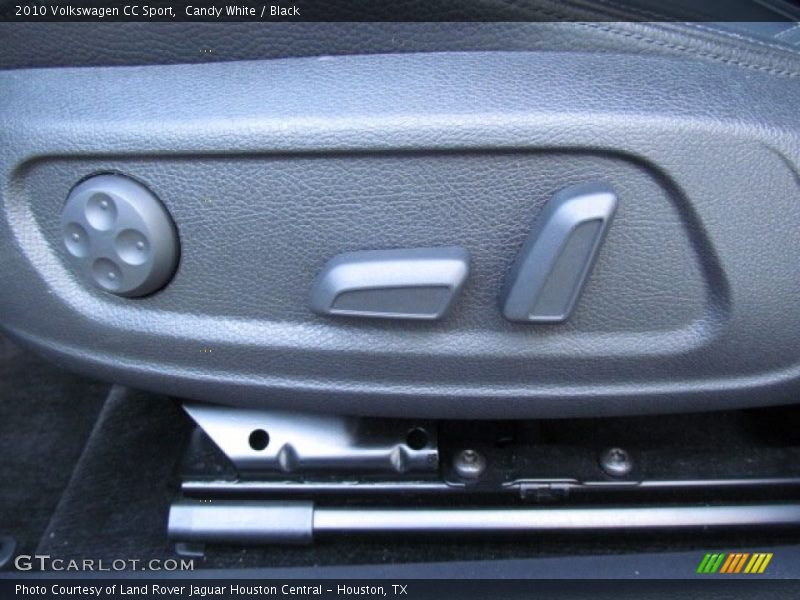 Candy White / Black 2010 Volkswagen CC Sport