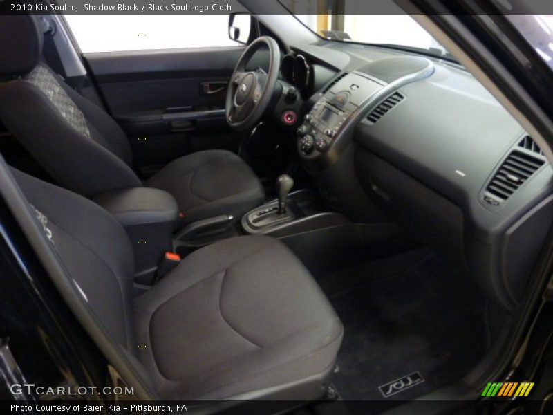 Shadow Black / Black Soul Logo Cloth 2010 Kia Soul +