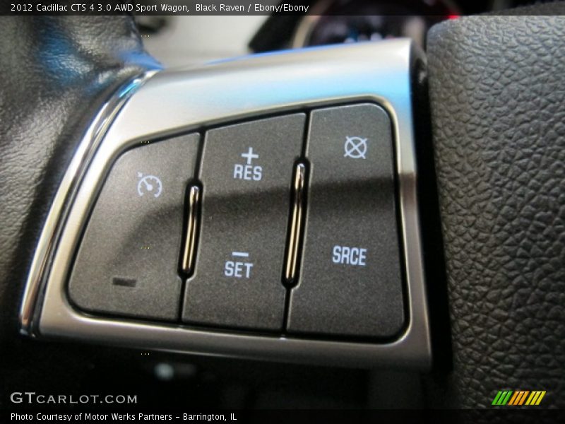 Controls of 2012 CTS 4 3.0 AWD Sport Wagon