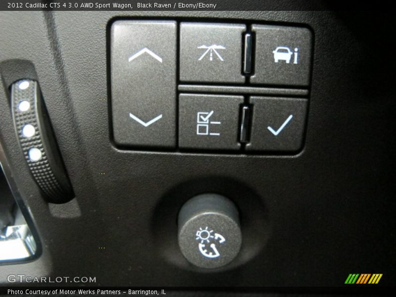 Controls of 2012 CTS 4 3.0 AWD Sport Wagon