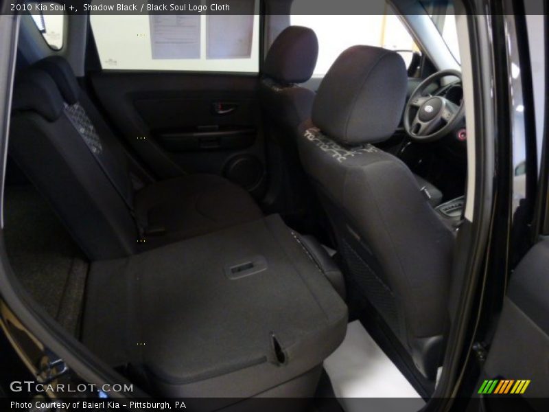 Shadow Black / Black Soul Logo Cloth 2010 Kia Soul +