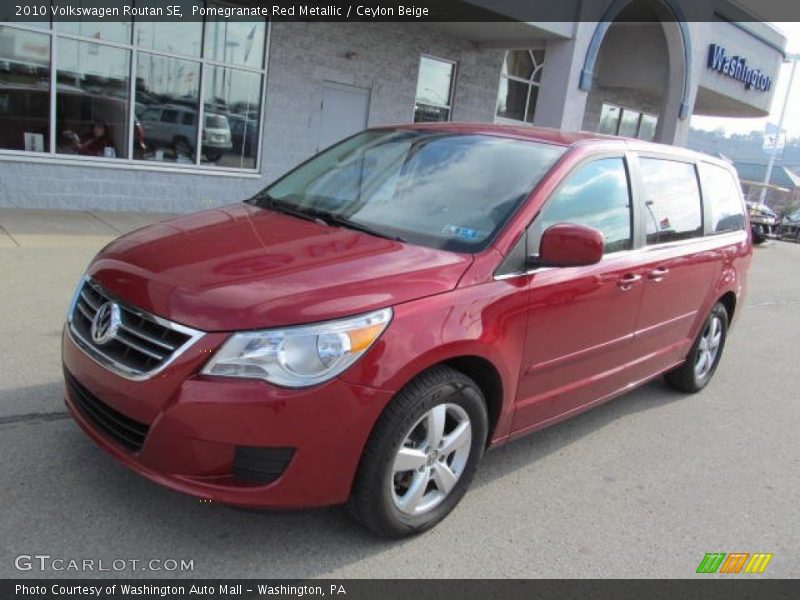 Pomegranate Red Metallic / Ceylon Beige 2010 Volkswagen Routan SE