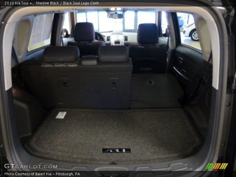 Shadow Black / Black Soul Logo Cloth 2010 Kia Soul +