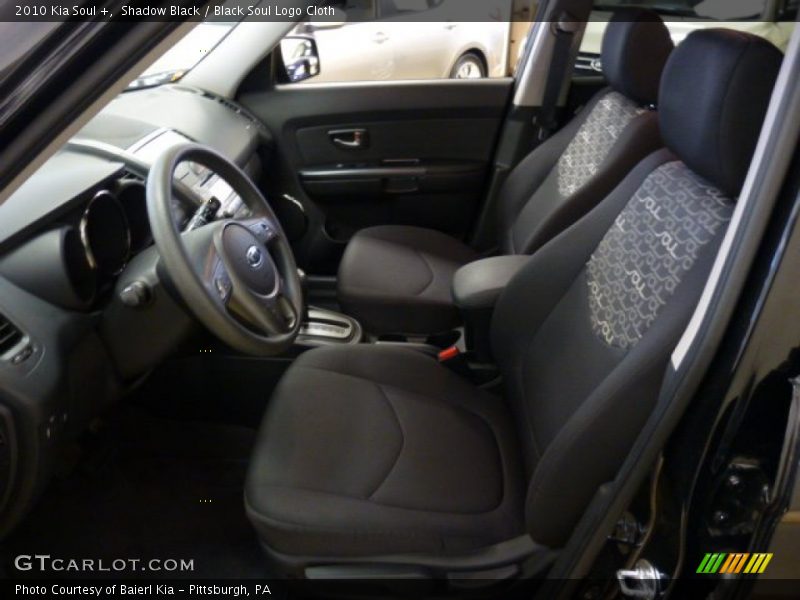 Shadow Black / Black Soul Logo Cloth 2010 Kia Soul +