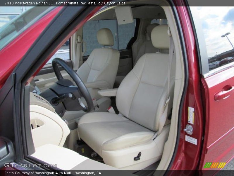 Pomegranate Red Metallic / Ceylon Beige 2010 Volkswagen Routan SE