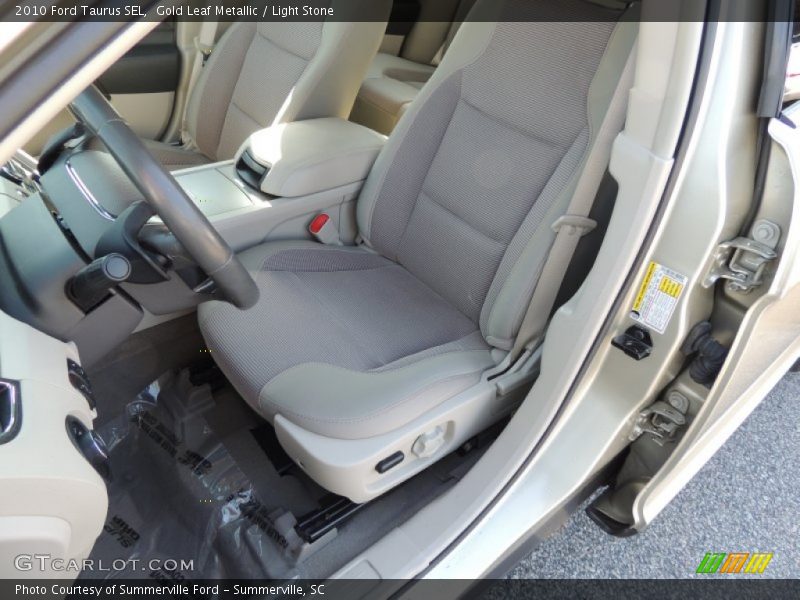 Gold Leaf Metallic / Light Stone 2010 Ford Taurus SEL