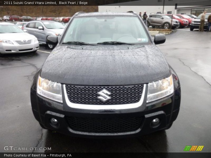 Black Pearl / Beige 2011 Suzuki Grand Vitara Limited