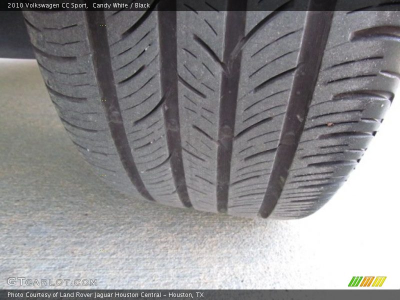 Candy White / Black 2010 Volkswagen CC Sport
