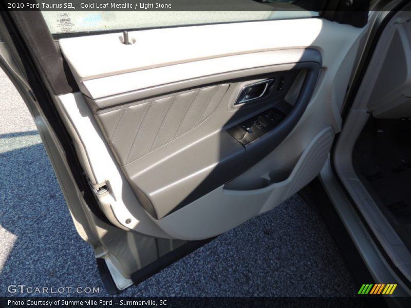 Gold Leaf Metallic / Light Stone 2010 Ford Taurus SEL