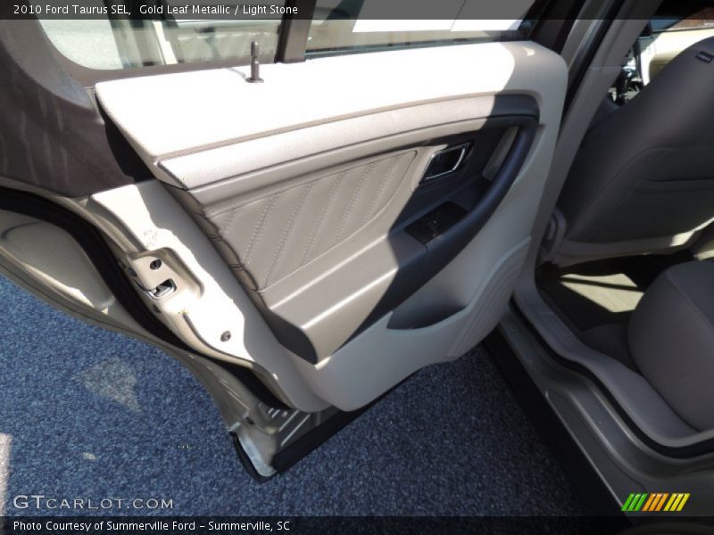 Gold Leaf Metallic / Light Stone 2010 Ford Taurus SEL