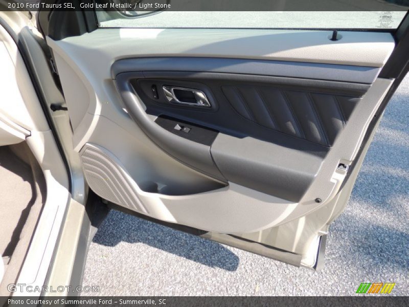 Gold Leaf Metallic / Light Stone 2010 Ford Taurus SEL