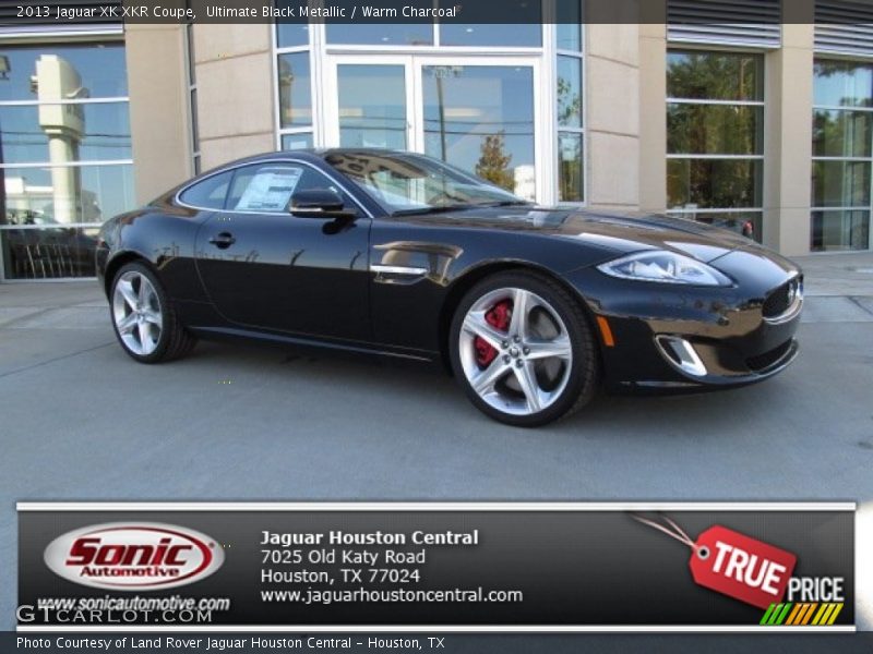 Ultimate Black Metallic / Warm Charcoal 2013 Jaguar XK XKR Coupe
