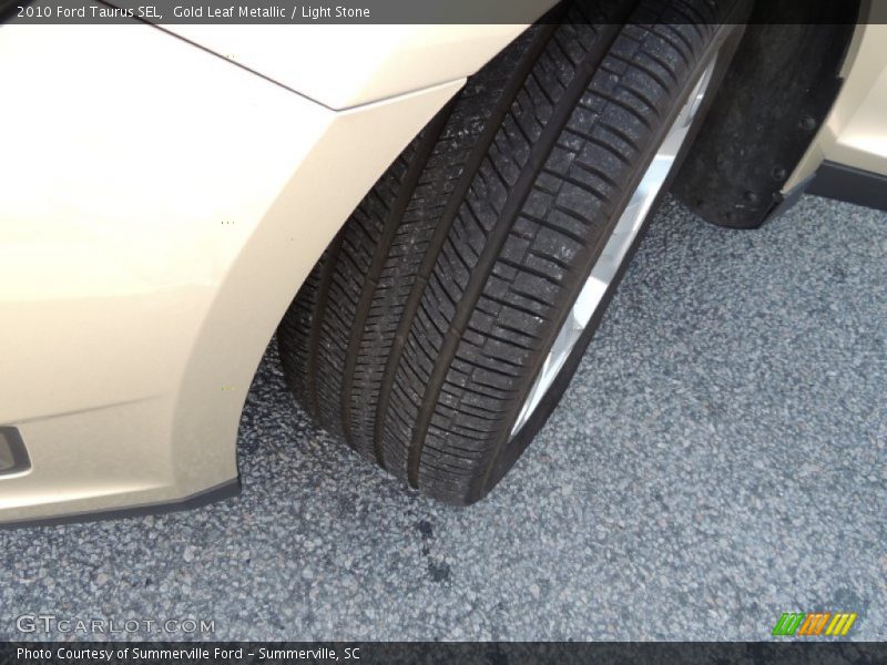 Gold Leaf Metallic / Light Stone 2010 Ford Taurus SEL