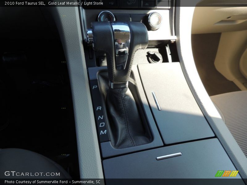 Gold Leaf Metallic / Light Stone 2010 Ford Taurus SEL