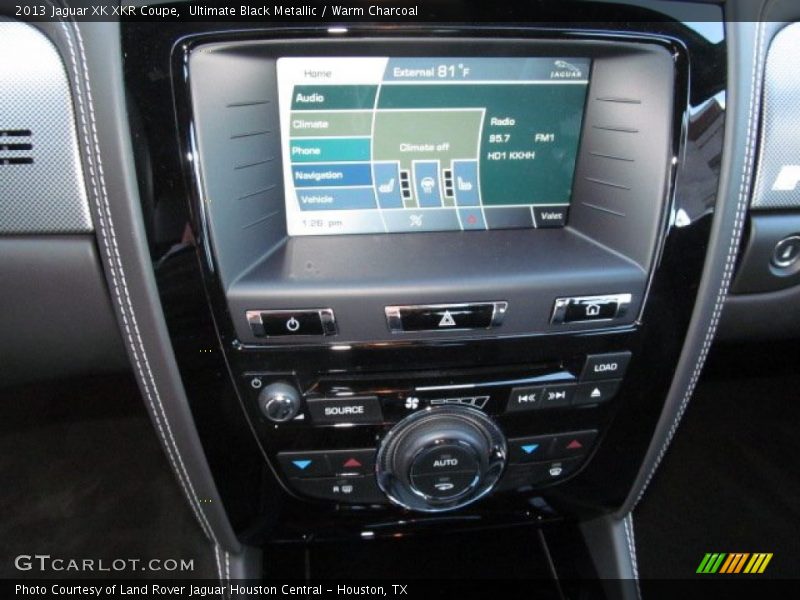 Controls of 2013 XK XKR Coupe