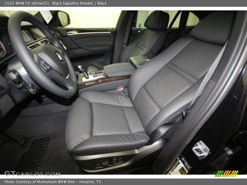 Black Sapphire Metallic / Black 2013 BMW X6 xDrive35i