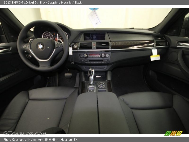 Black Sapphire Metallic / Black 2013 BMW X6 xDrive35i