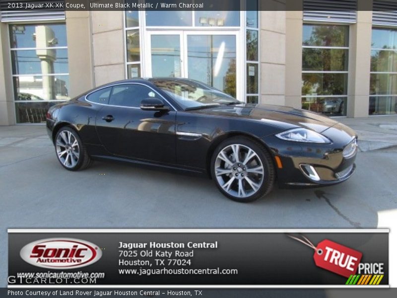 Ultimate Black Metallic / Warm Charcoal 2013 Jaguar XK XK Coupe