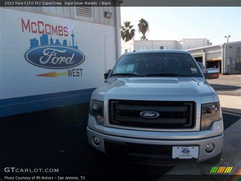 Ingot Silver Metallic / Black 2013 Ford F150 FX2 SuperCrew