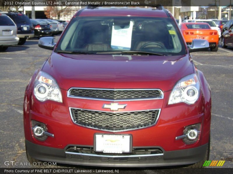Cardinal Red Metallic / Brownstone/Jet Black 2012 Chevrolet Equinox LTZ AWD