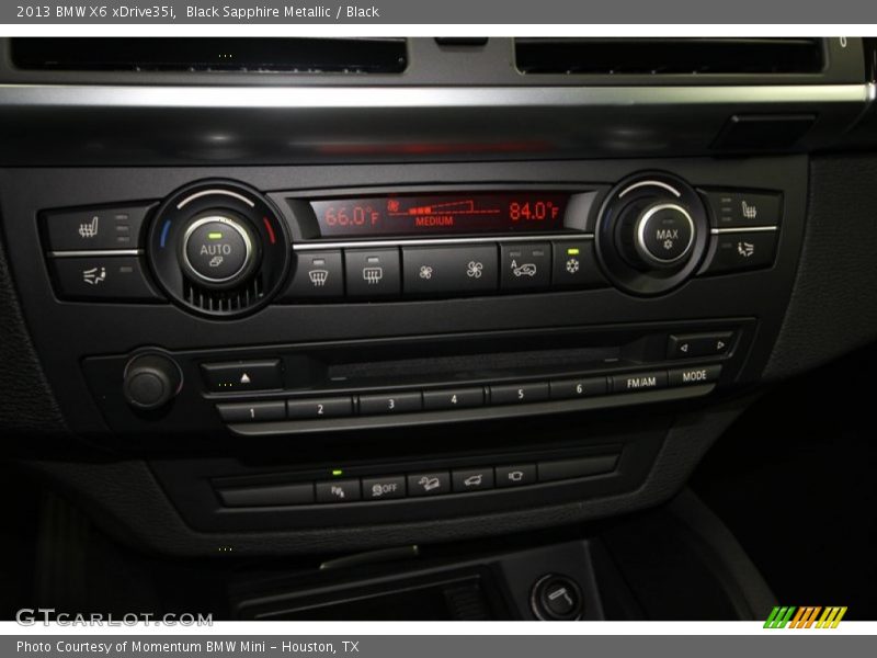 Black Sapphire Metallic / Black 2013 BMW X6 xDrive35i