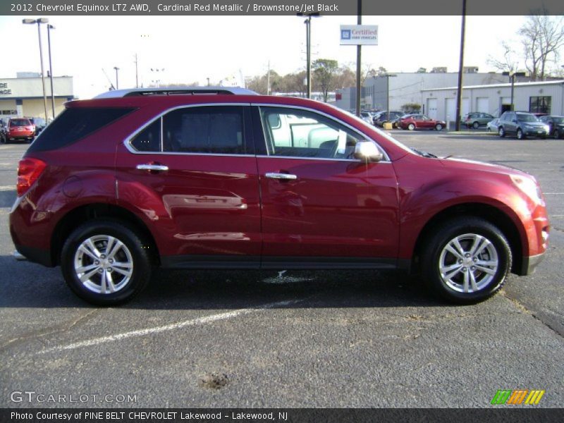 Cardinal Red Metallic / Brownstone/Jet Black 2012 Chevrolet Equinox LTZ AWD