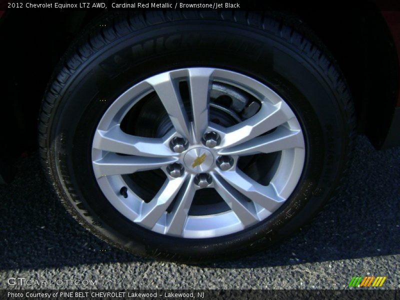 Cardinal Red Metallic / Brownstone/Jet Black 2012 Chevrolet Equinox LTZ AWD