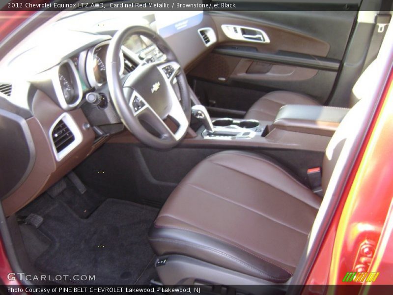 Cardinal Red Metallic / Brownstone/Jet Black 2012 Chevrolet Equinox LTZ AWD