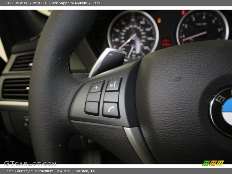 Black Sapphire Metallic / Black 2013 BMW X6 xDrive35i