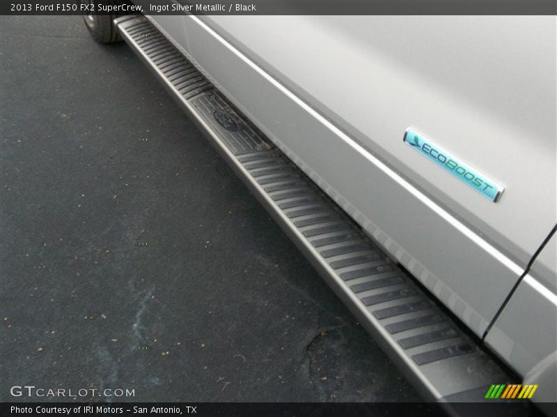 Ingot Silver Metallic / Black 2013 Ford F150 FX2 SuperCrew