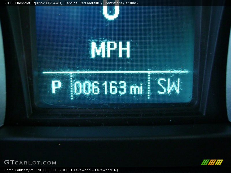 Cardinal Red Metallic / Brownstone/Jet Black 2012 Chevrolet Equinox LTZ AWD
