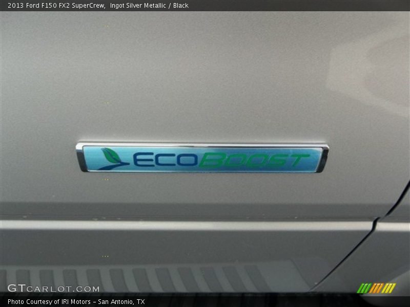 Ingot Silver Metallic / Black 2013 Ford F150 FX2 SuperCrew