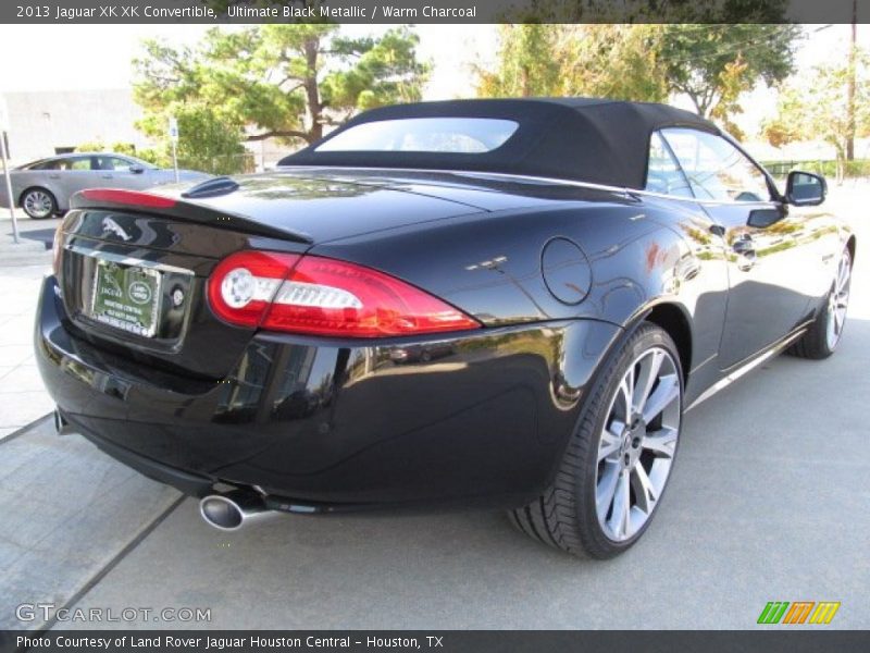 Ultimate Black Metallic / Warm Charcoal 2013 Jaguar XK XK Convertible