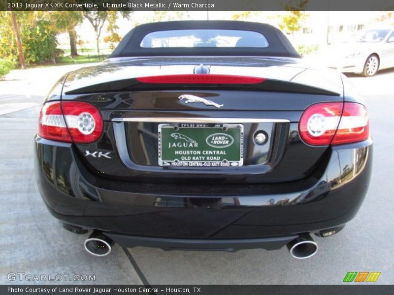 Ultimate Black Metallic / Warm Charcoal 2013 Jaguar XK XK Convertible