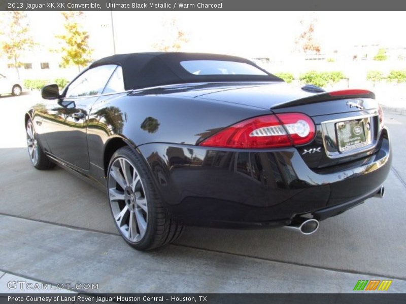 Ultimate Black Metallic / Warm Charcoal 2013 Jaguar XK XK Convertible