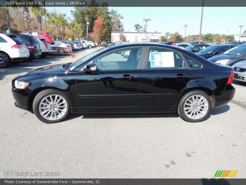 Black Stone / Off Black 2010 Volvo S40 2.4i