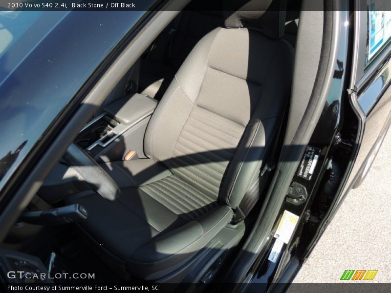 Black Stone / Off Black 2010 Volvo S40 2.4i