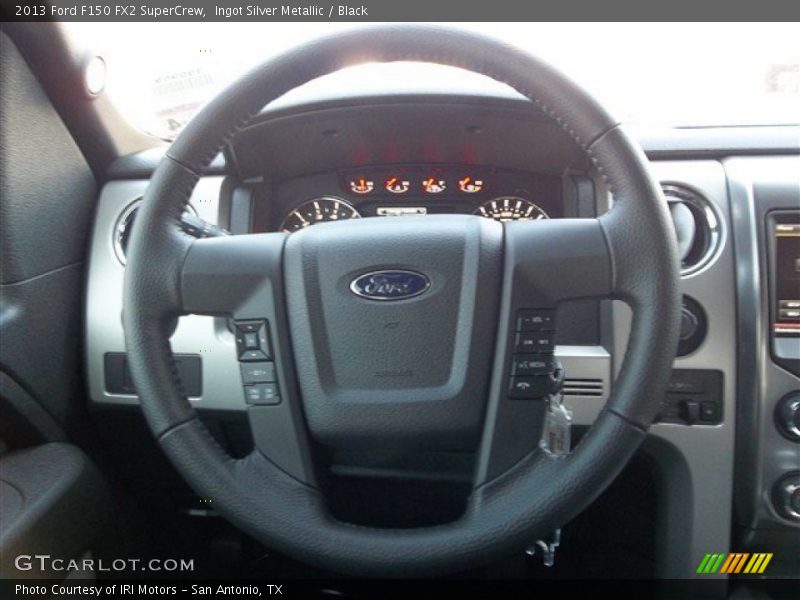 Ingot Silver Metallic / Black 2013 Ford F150 FX2 SuperCrew