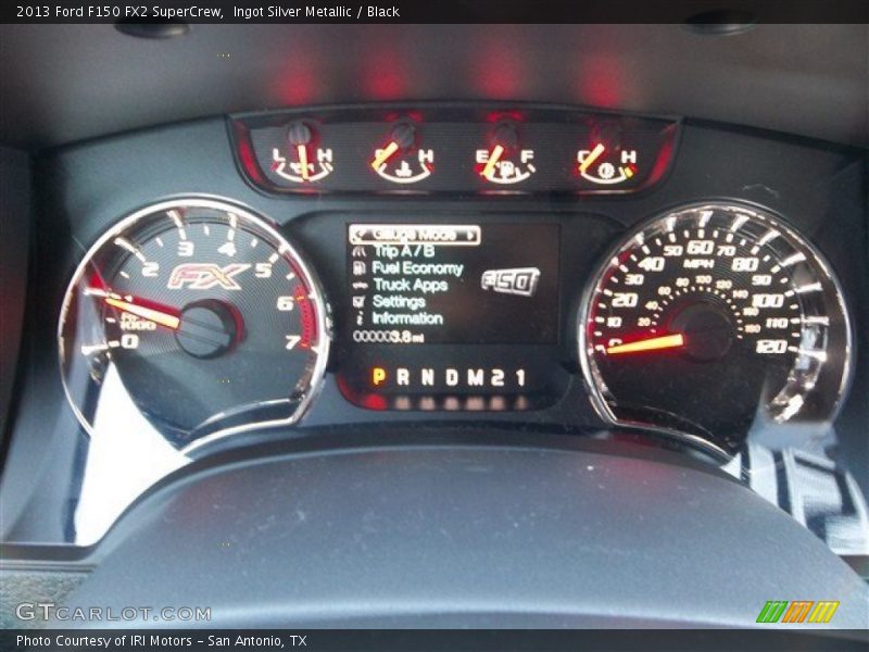 Ingot Silver Metallic / Black 2013 Ford F150 FX2 SuperCrew