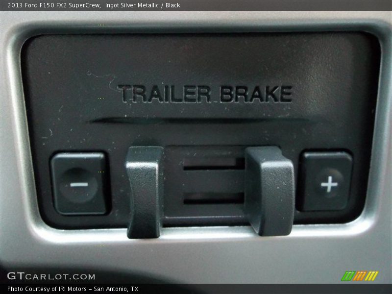 Ingot Silver Metallic / Black 2013 Ford F150 FX2 SuperCrew