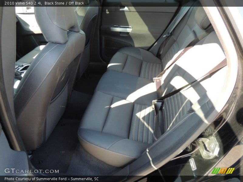 Black Stone / Off Black 2010 Volvo S40 2.4i