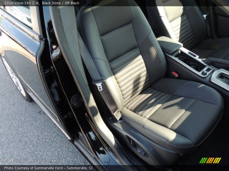 Black Stone / Off Black 2010 Volvo S40 2.4i