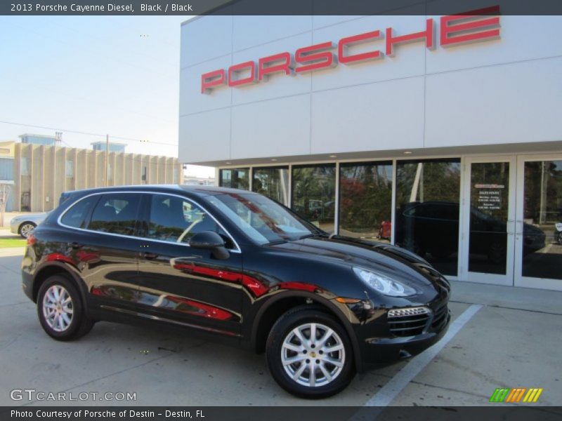 Black / Black 2013 Porsche Cayenne Diesel