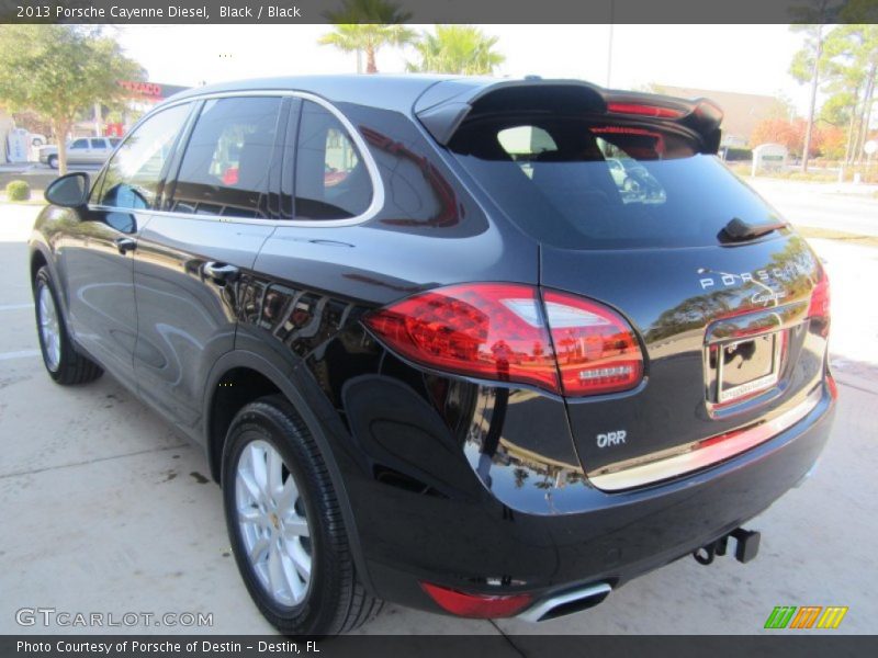 Black / Black 2013 Porsche Cayenne Diesel