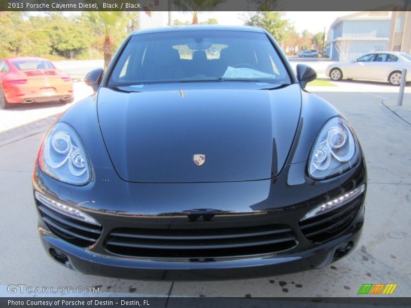 Black / Black 2013 Porsche Cayenne Diesel