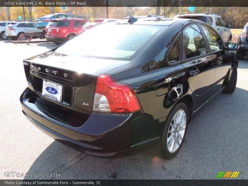 Black Stone / Off Black 2010 Volvo S40 2.4i