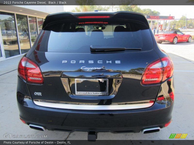Black / Black 2013 Porsche Cayenne Diesel